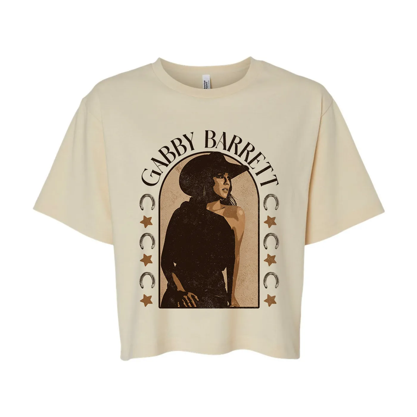 Gabby Barrett Horse Shoe Cropped T-Shirt