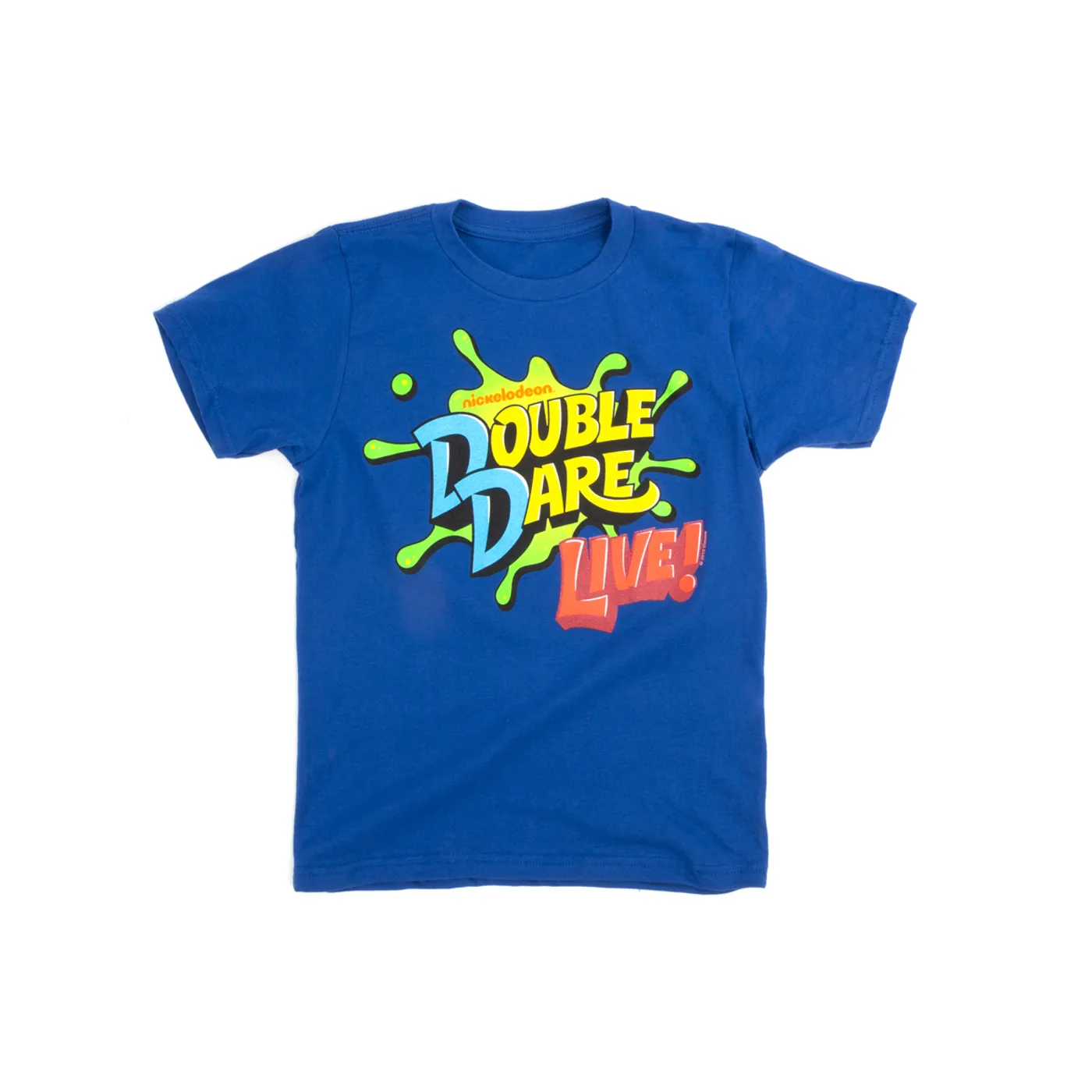 Youth Double Dare Live 2019 Splat Tee - Blue