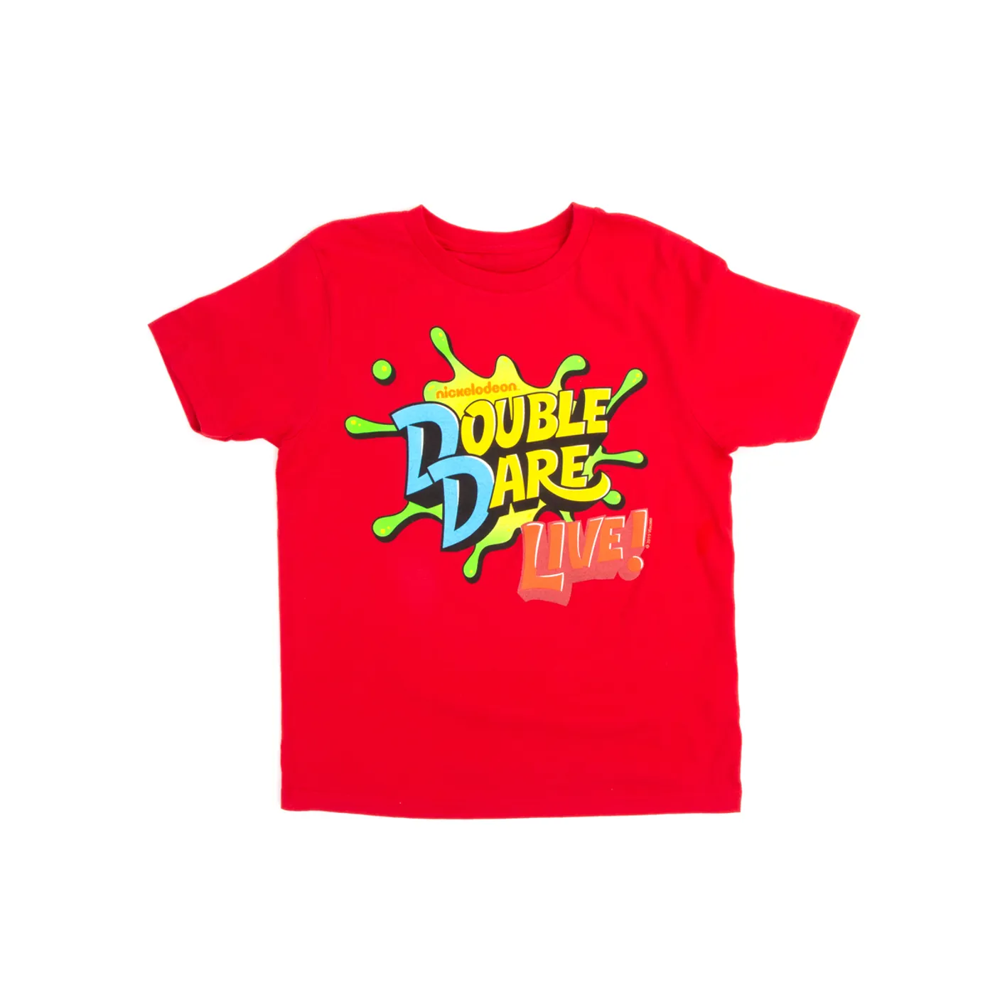 Youth Double Dare Live 2019 Splat Tee - Red