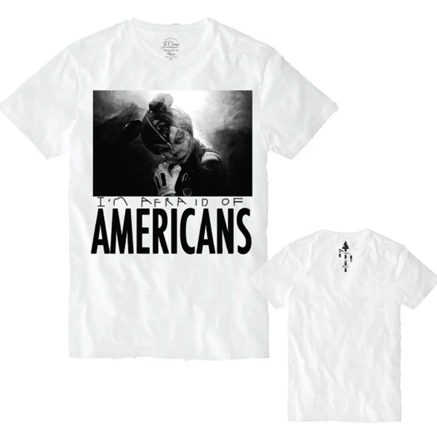 BONES I'm Afraid Of Americans Tee