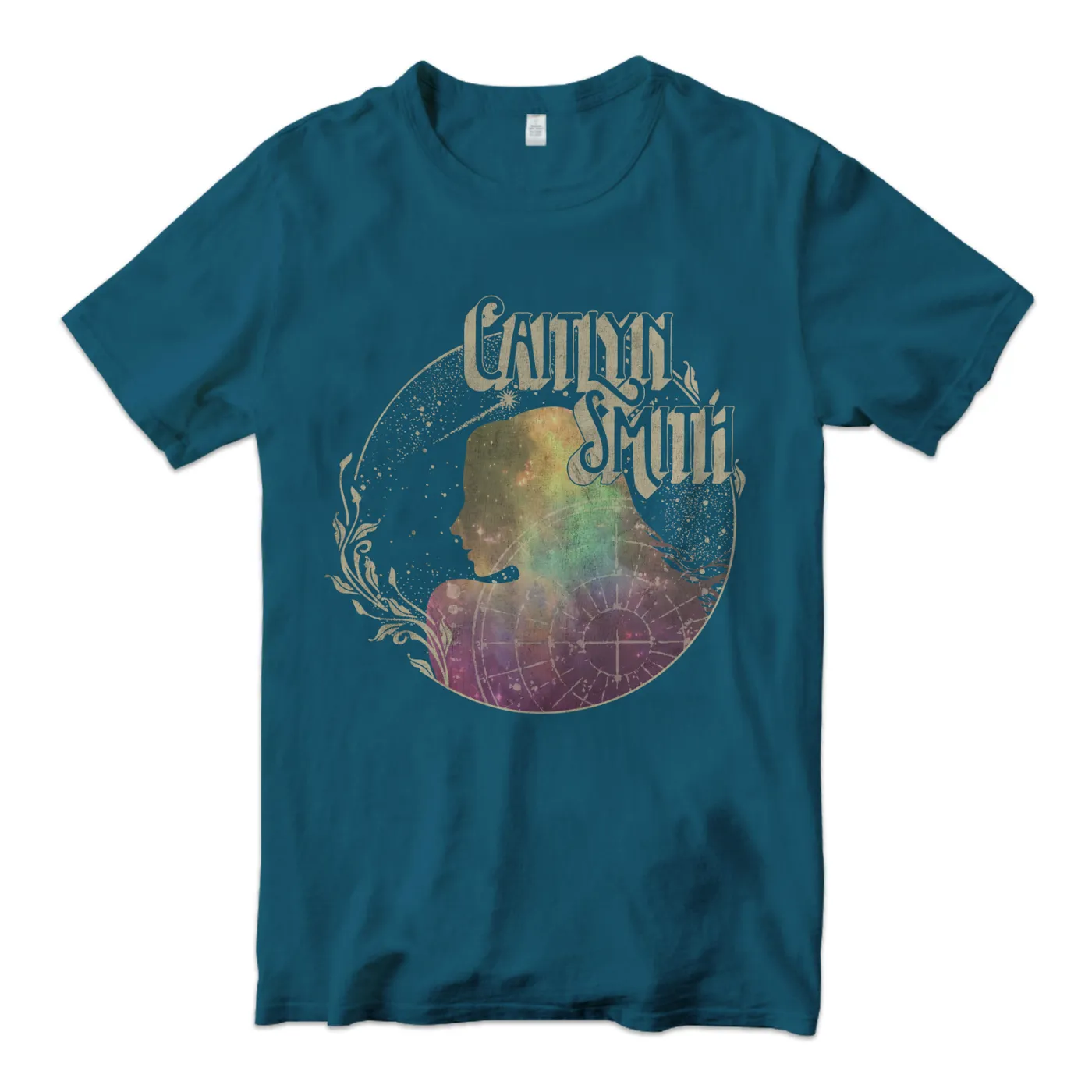 Caitlyn Smith Silhouette Tee - Deep Teal