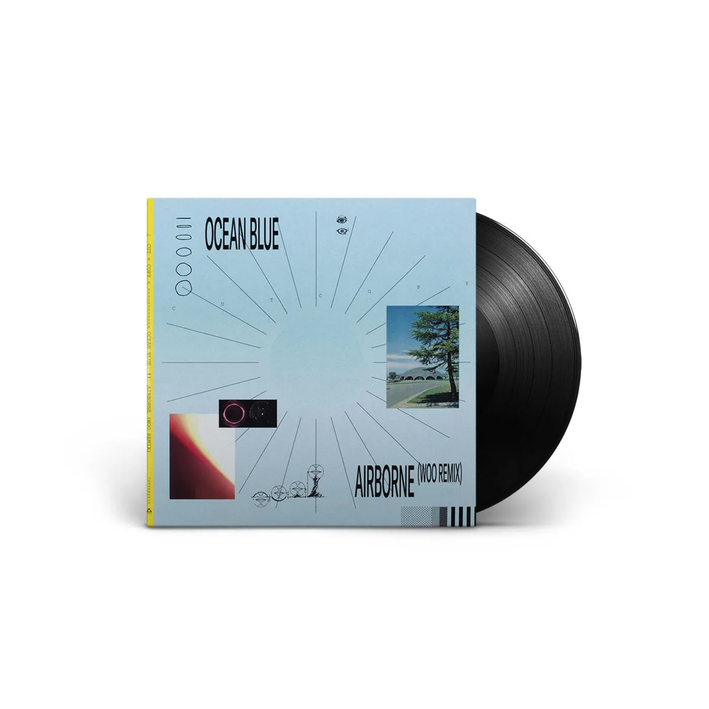 Cut Copy  Ocean Blue / Airborne (Woo Remix) [7" Vinyl]
