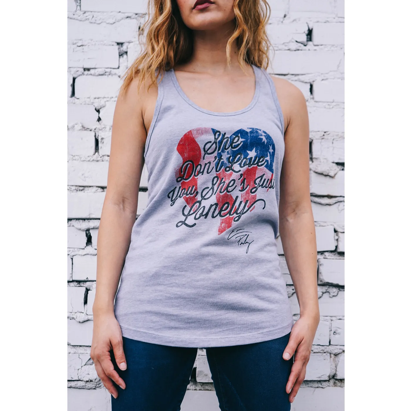 Eric Paslay She Don't Love You Ladies Tank