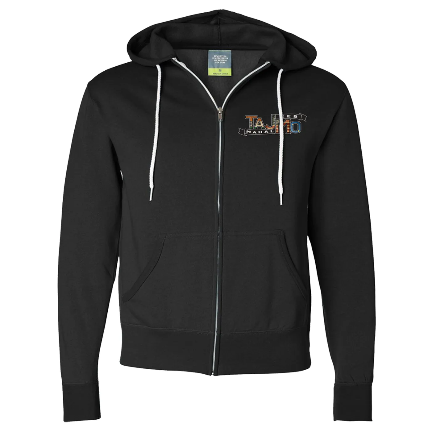 TajMo Black Zip Hoodie