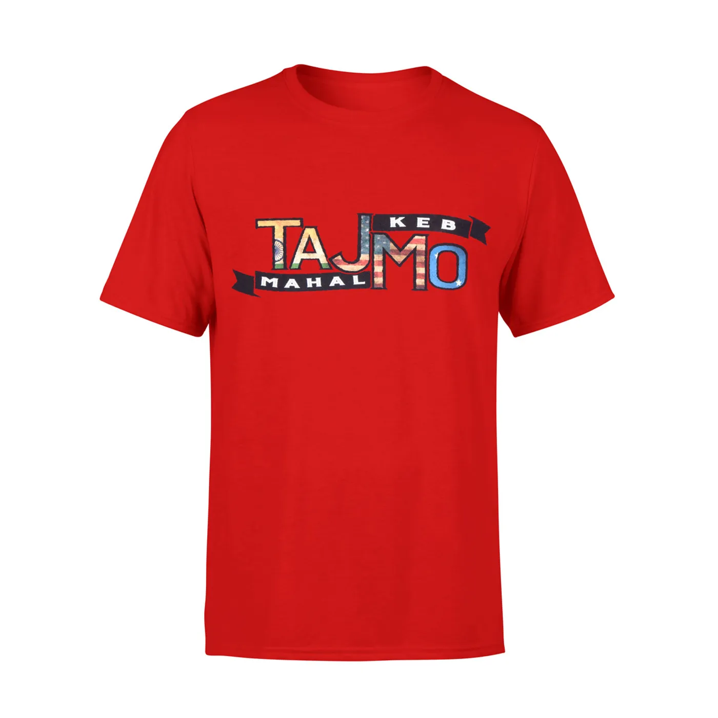 TajMo Bright Red Flag 2017 Tour Tee