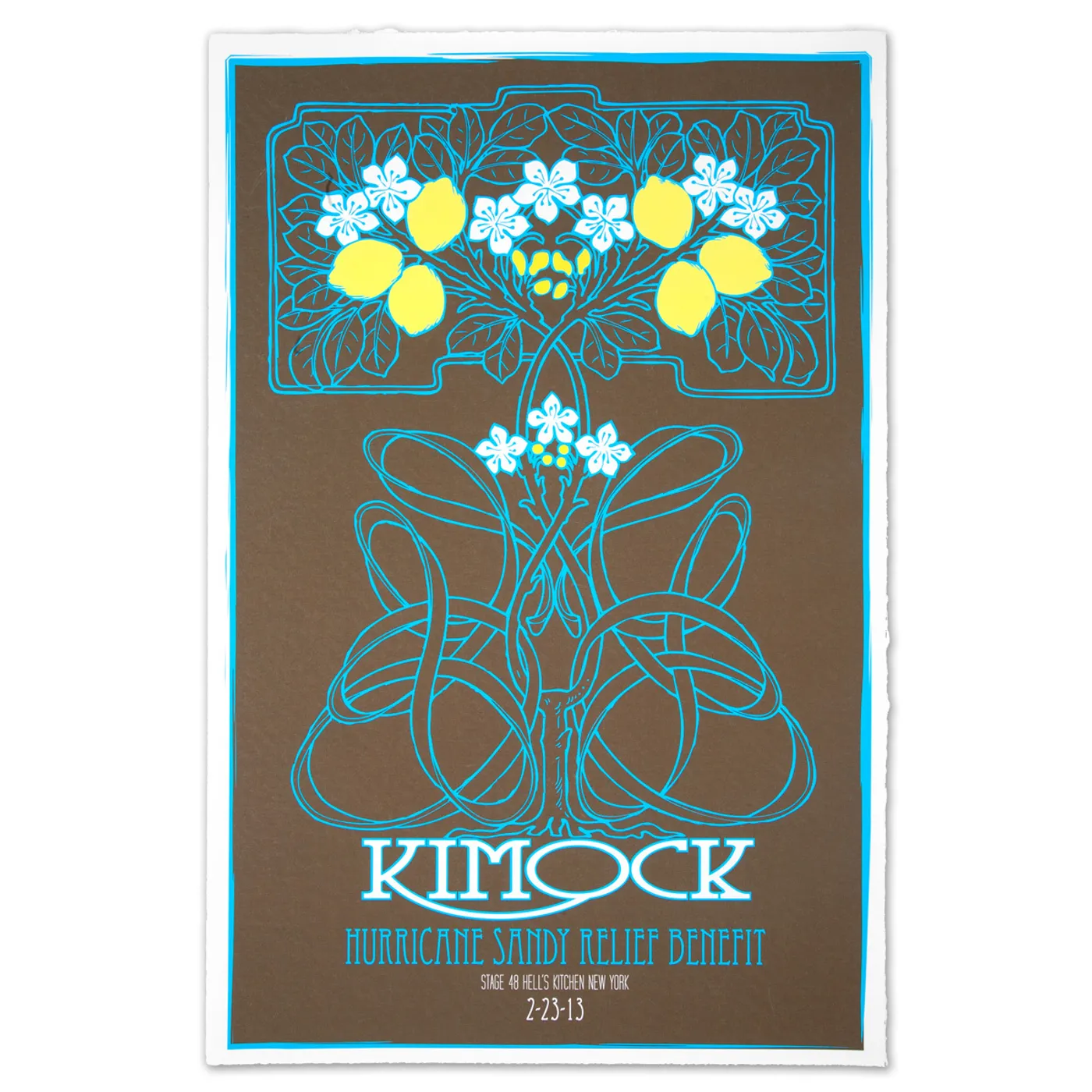 Steve Kimock Hurricane Sandy Relief Benefit I 2/23/13 Poster