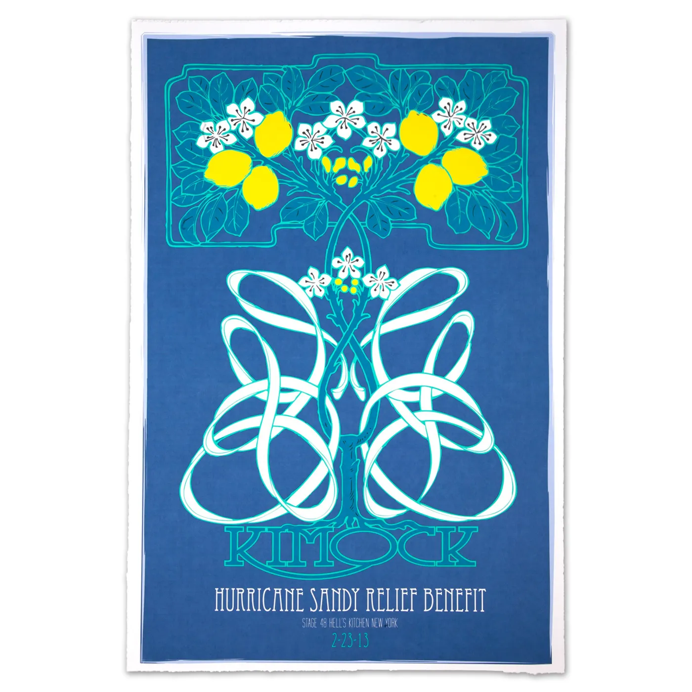 Steve Kimock Hurricane Sandy Relief Benefit II 2/23/13 Poster
