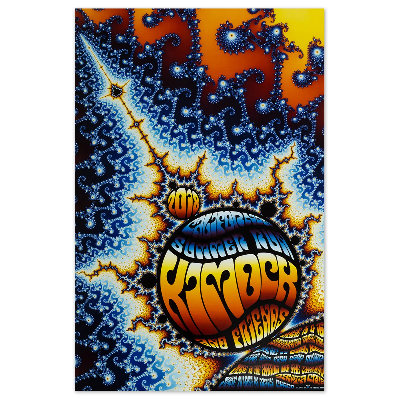 Steve Kimock - Summer 2018 Poster