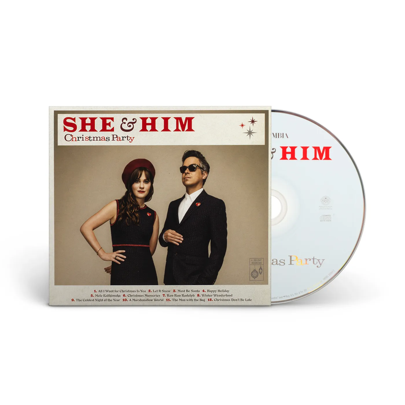 She & Him Christmas Party CD
