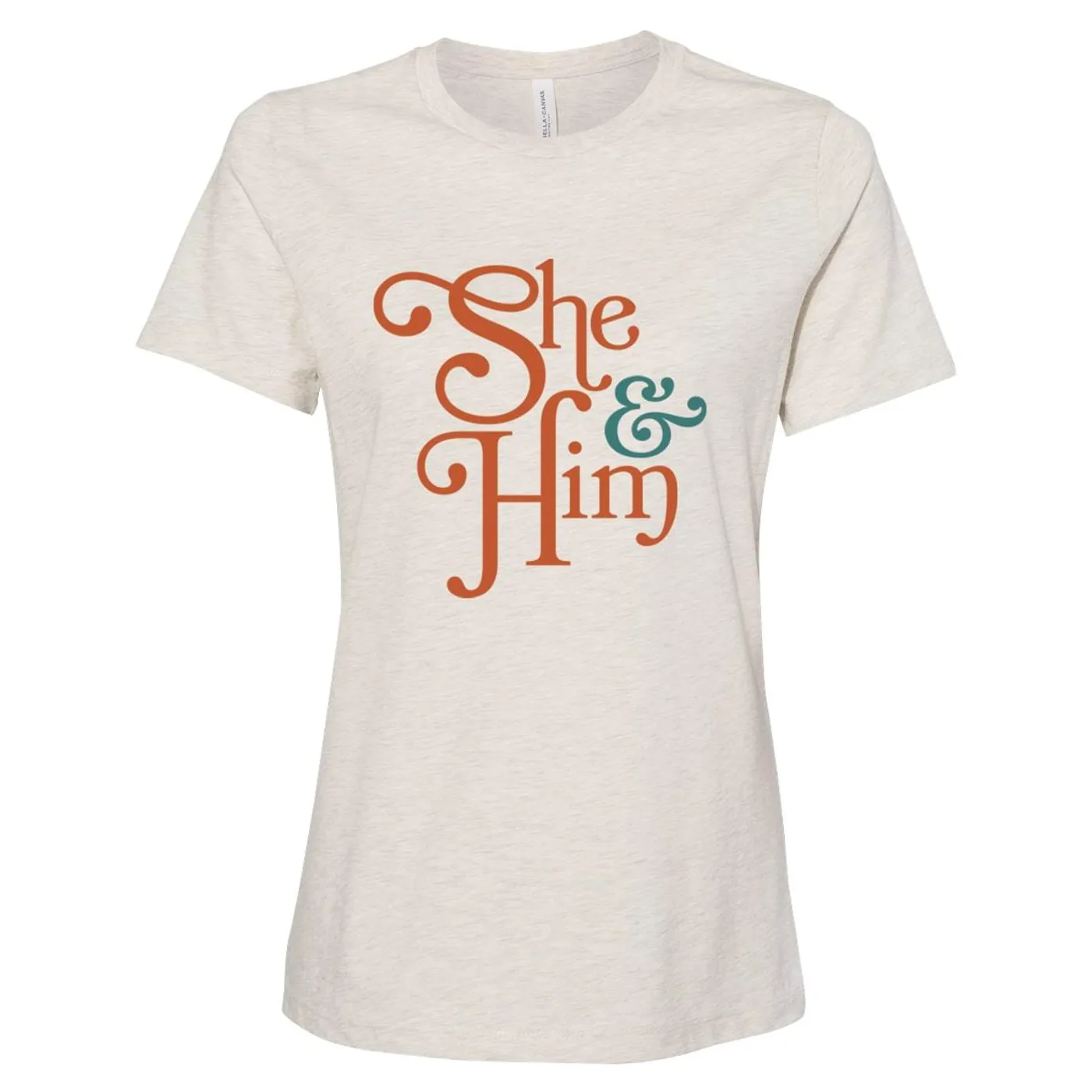 She & Him Ladies Logo Tee