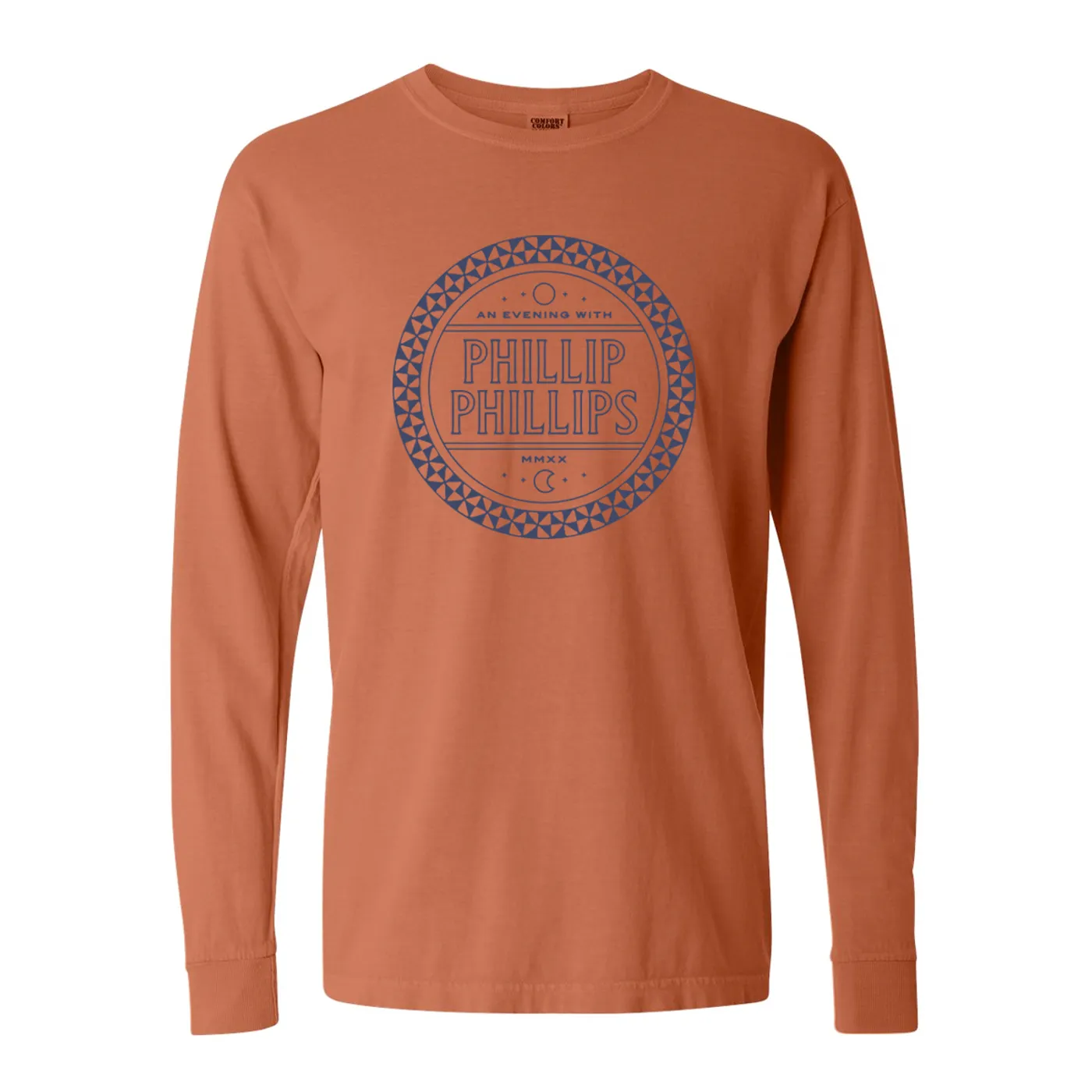 Phillip Phillips Pattern Long Sleeve Tee
