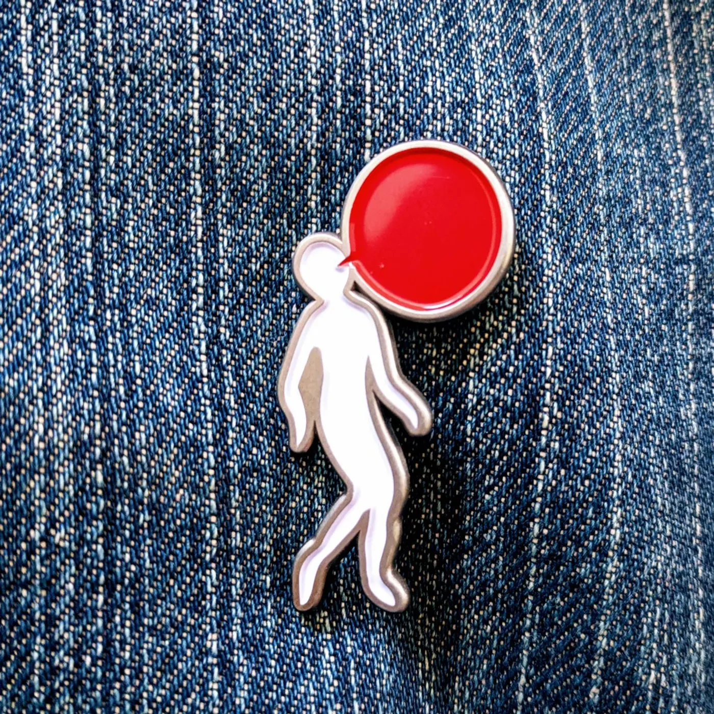 Lucy Dacus Humanoid Enamel Pin