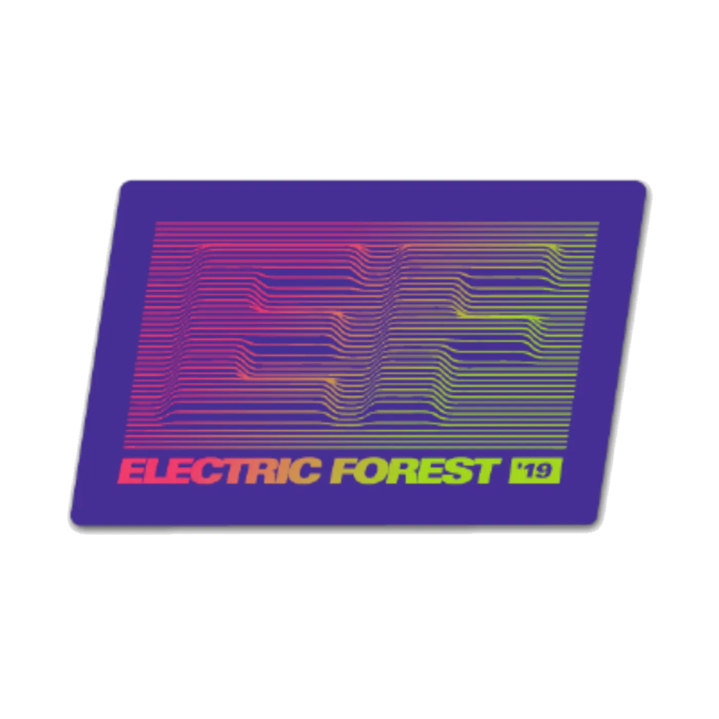 Electric Forest Festival 2019 EF Sticker