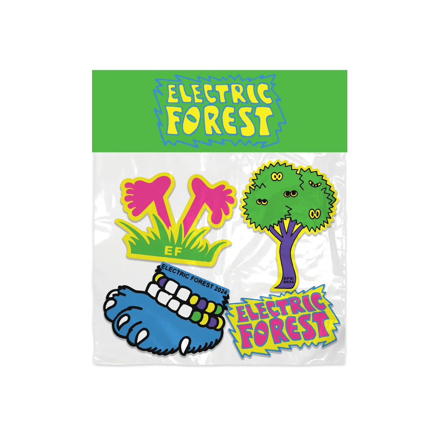 Electric Forest Festival Sticker Pack #2