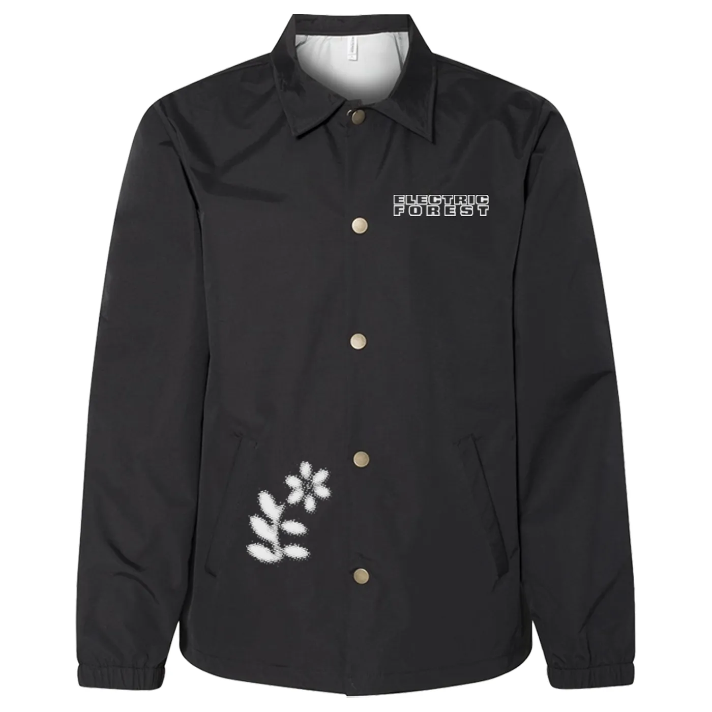 Electric Forest Festival Smiles in the Forest Coach Jacket