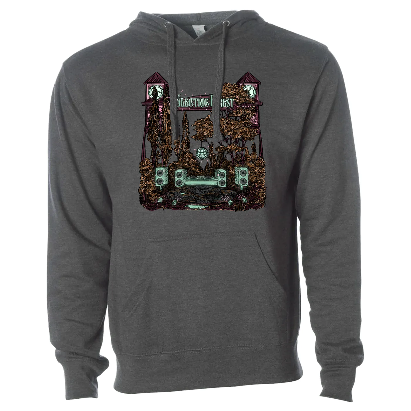 Electric Forest Festival Clocktower - Line-up Hoodie