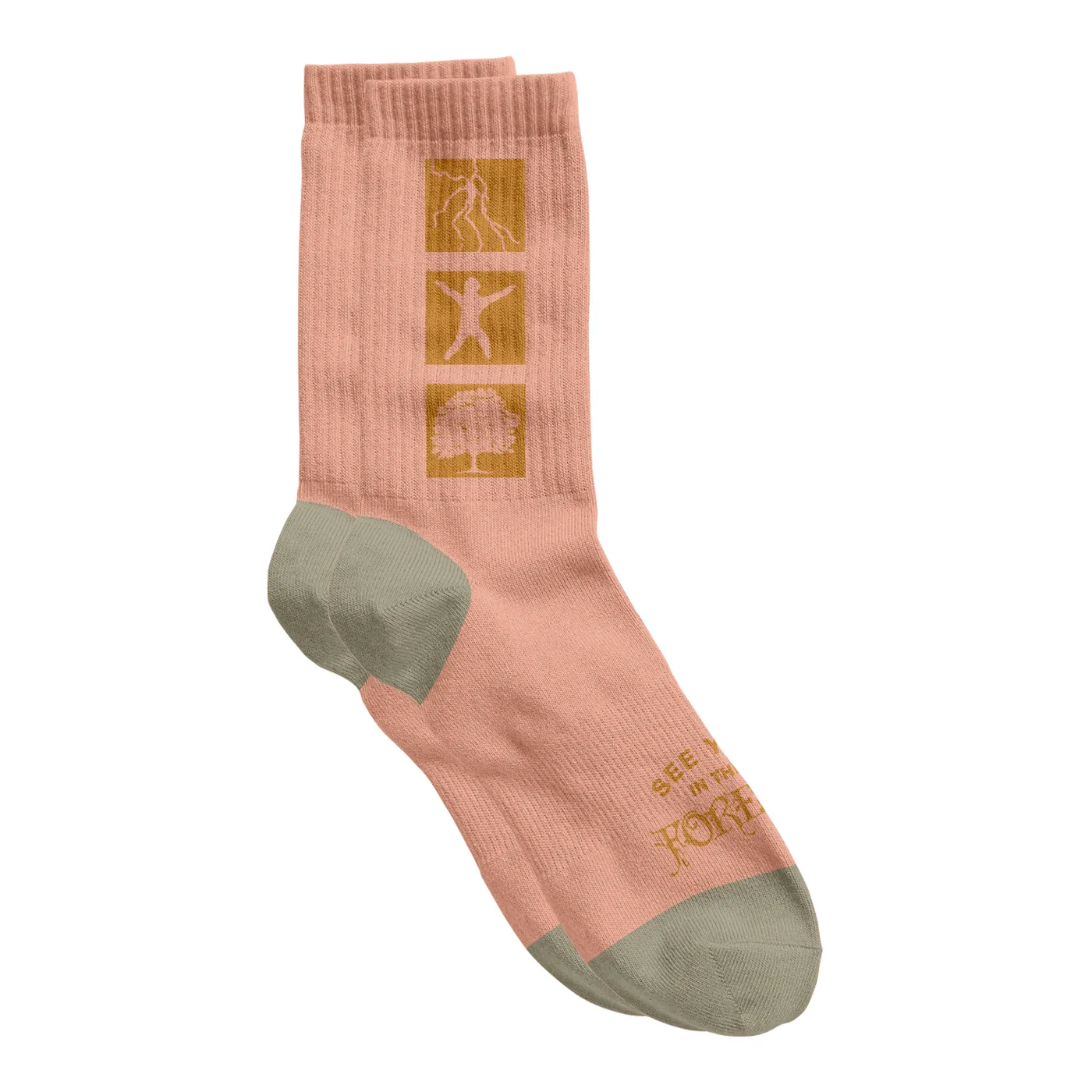 Electric Forest Festival See you in the Forest Socks