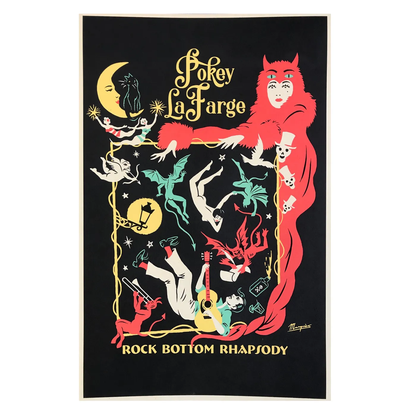 Pokey LaFarge Rock Bottom Rhapsody Poster