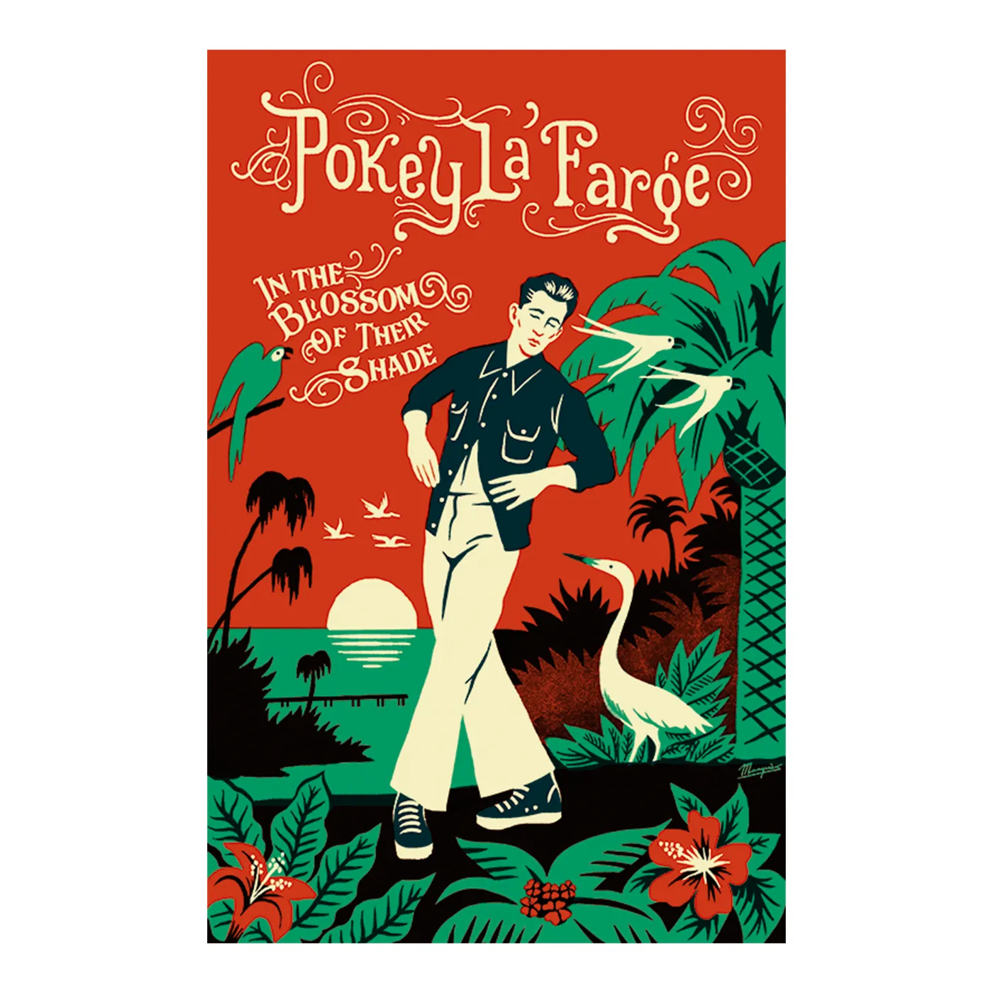 Pokey LaFarge "In the Blossom of Their Shade" Poster