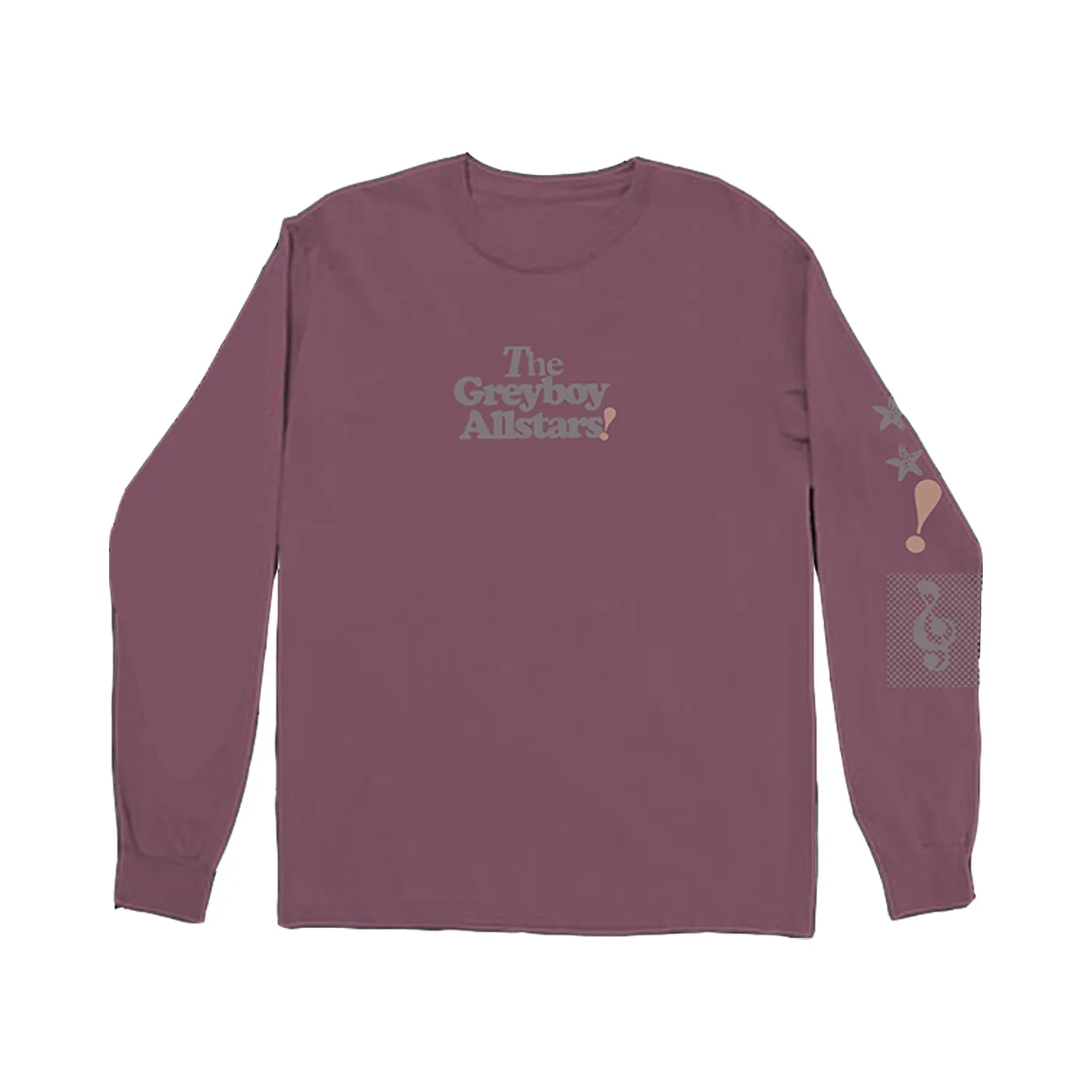 The Greyboy Allstars GBA! Long Sleeve (Maroon)