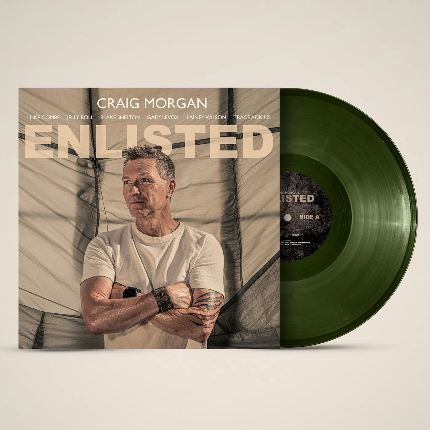 Craig Morgan ENLISTED UNSIGNED EP