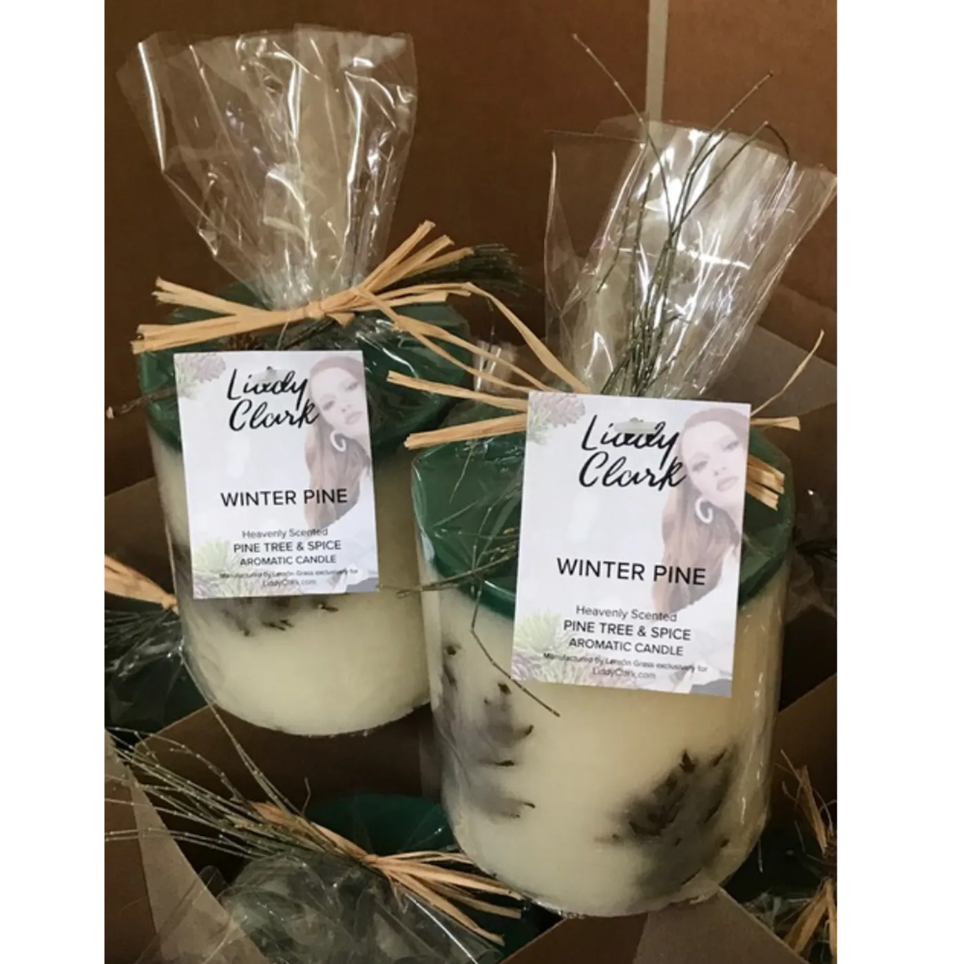 Liddy Clark WINTER PINE Pine Tree & Spice Candle