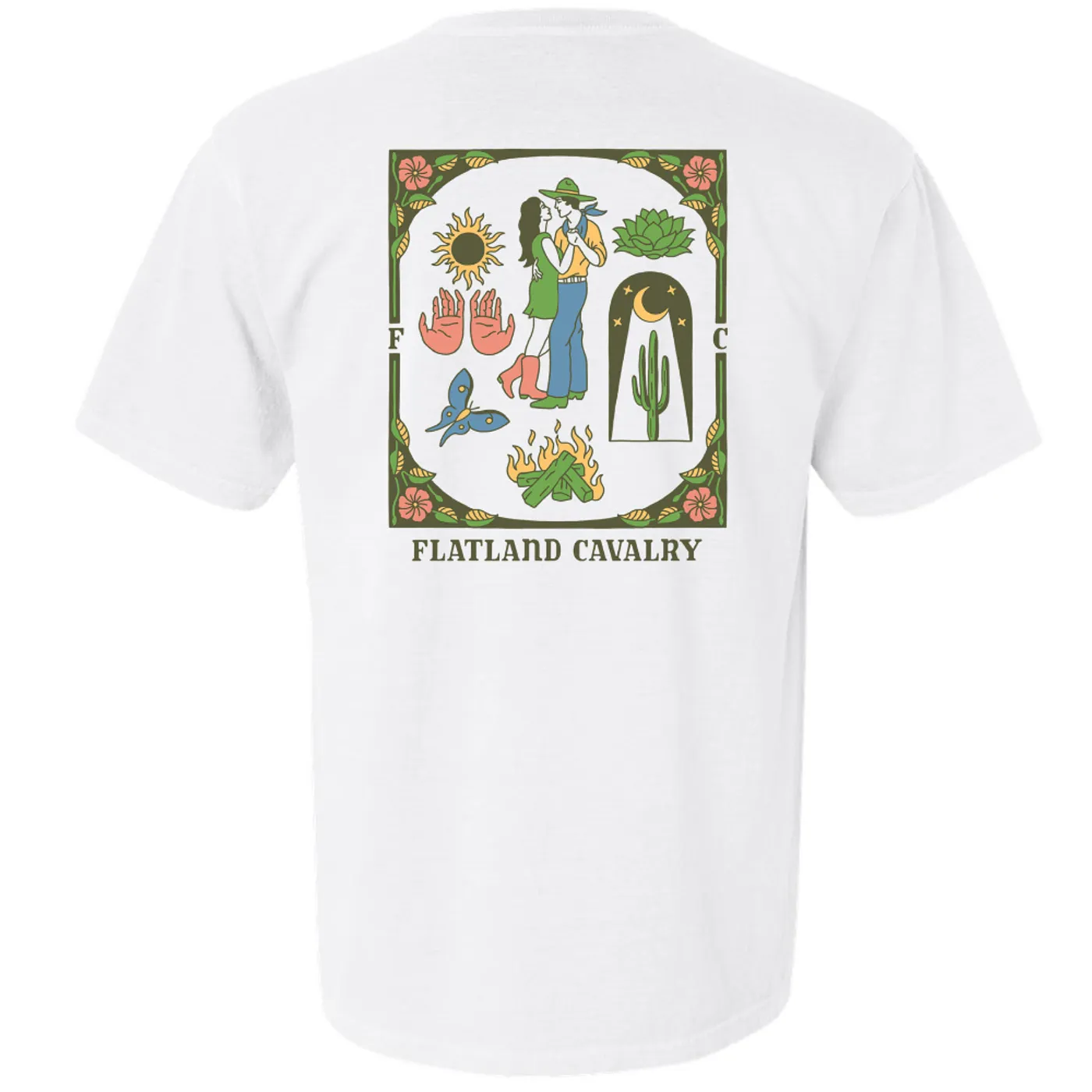 Flatland Cavalry Dancin' Round The Fire Tee