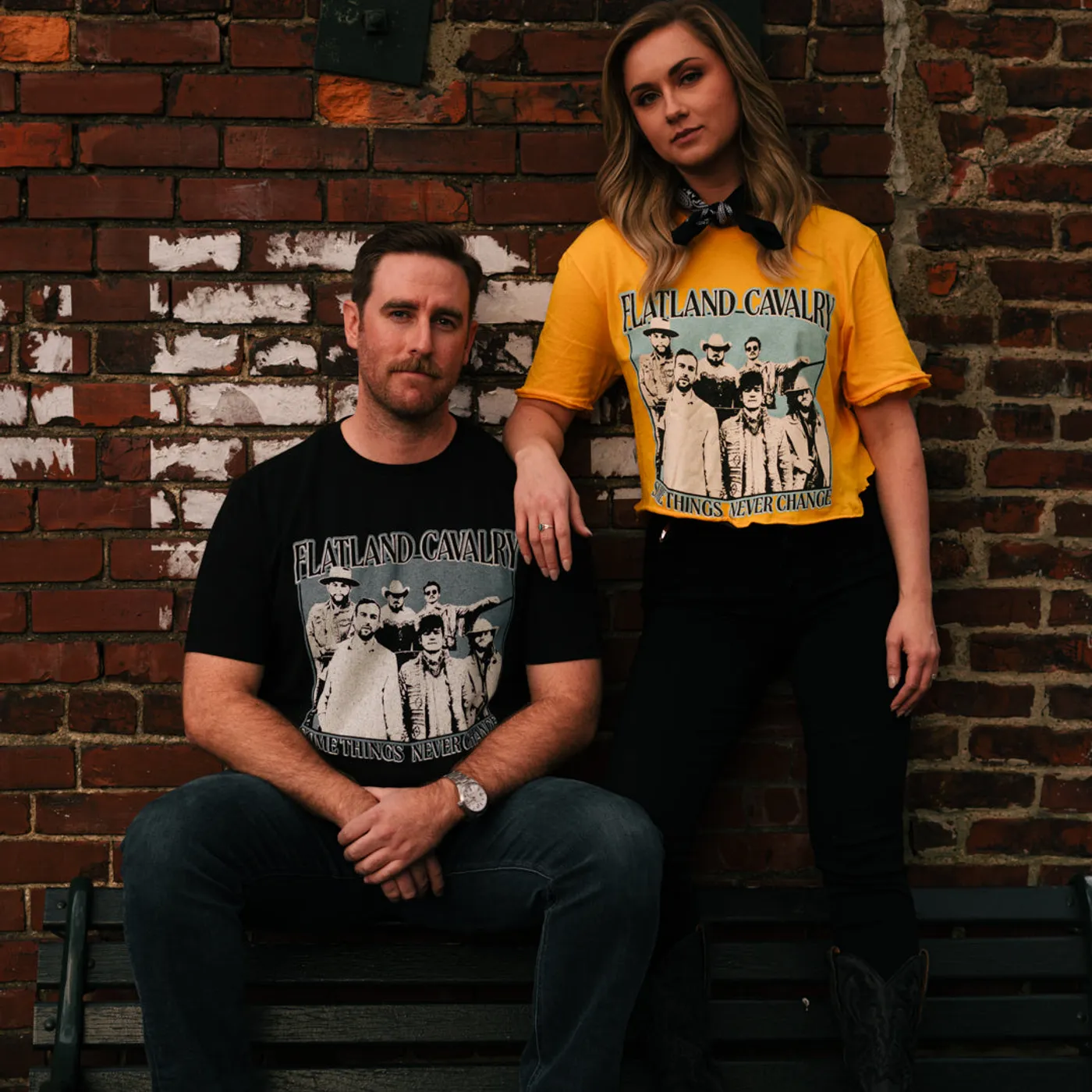 Flatland Cavalry Some Things Never Change Black Tee
