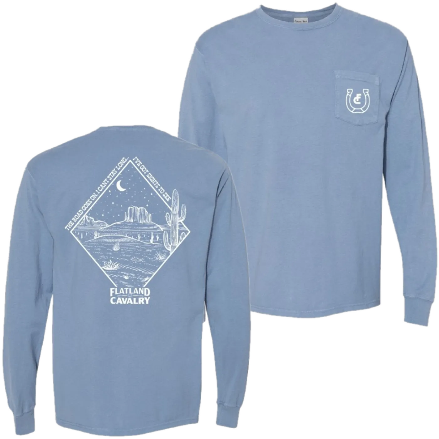 Flatland Cavalry Sights To See Pocket Tee