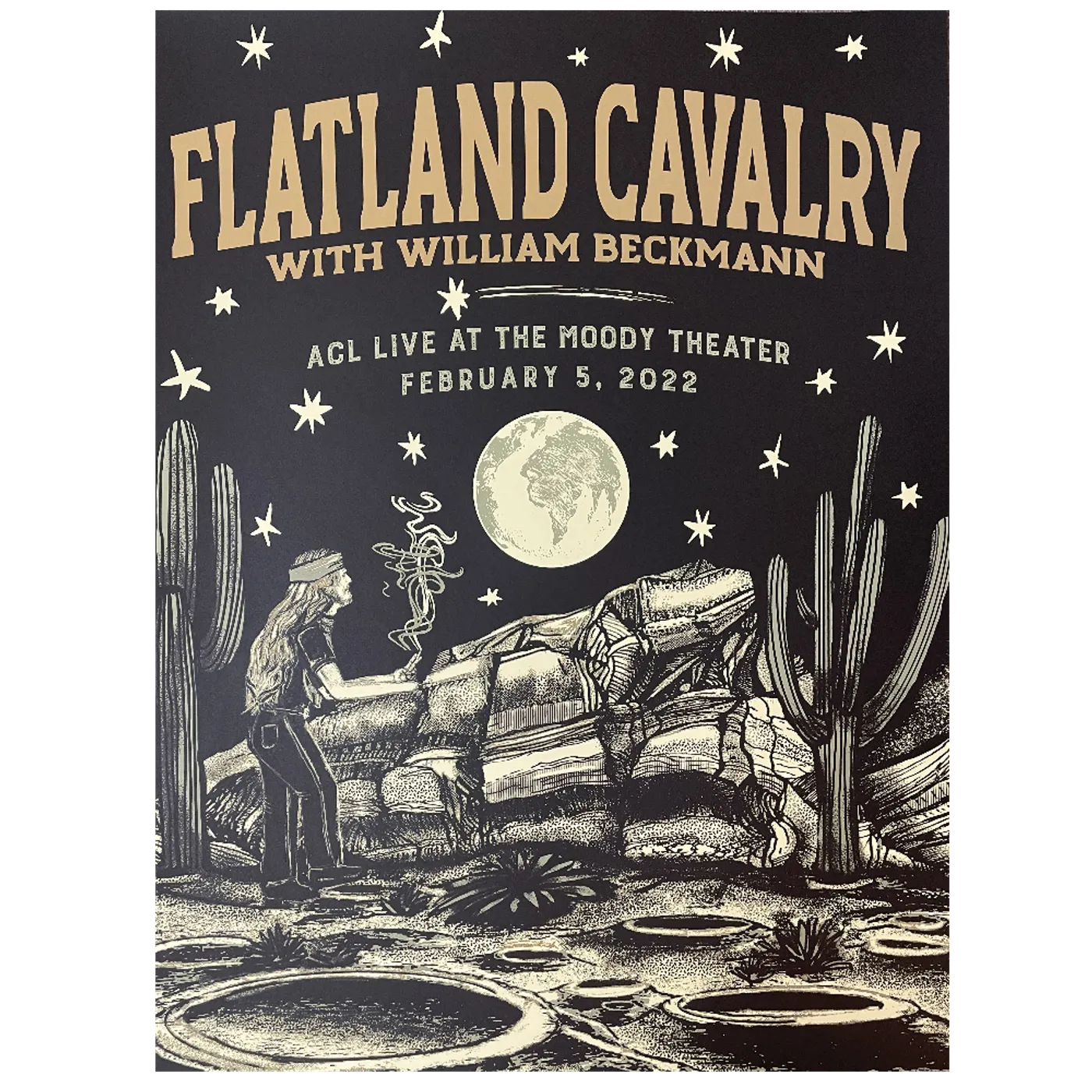 Flatland Cavalry ACL Live at the Moody Theater Show Poster