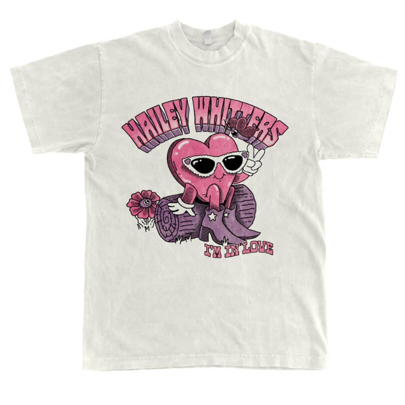 Hailey Whitters I'm In Love Tee