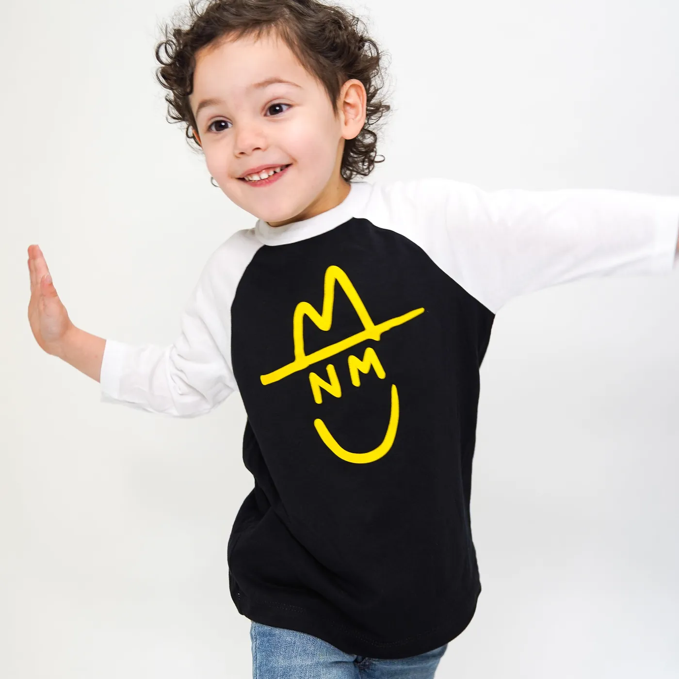 Niko Moon Youth Happy Cowboy Raglan Tee