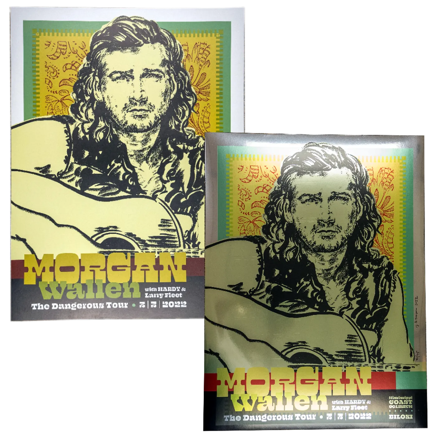 Morgan Wallen Biloxi, MS March 3 Poster