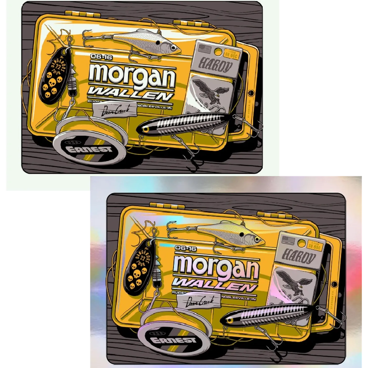 Morgan Wallen Nobelsville, IN June 16 Poster
