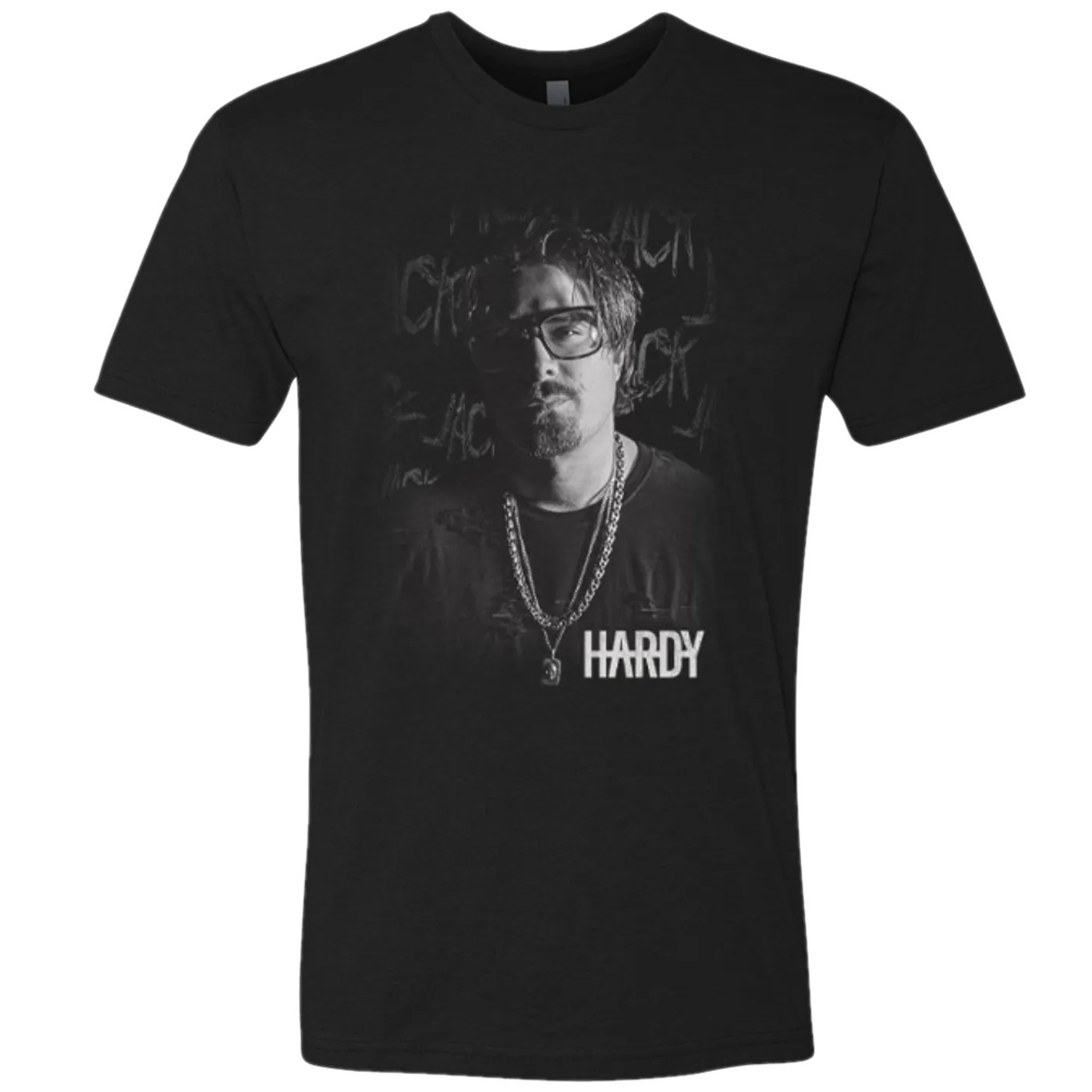 HARDY Black Photo Jack Tee