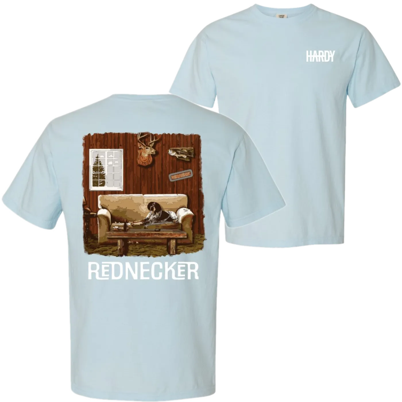HARDY Light Blue Rednecker Tee