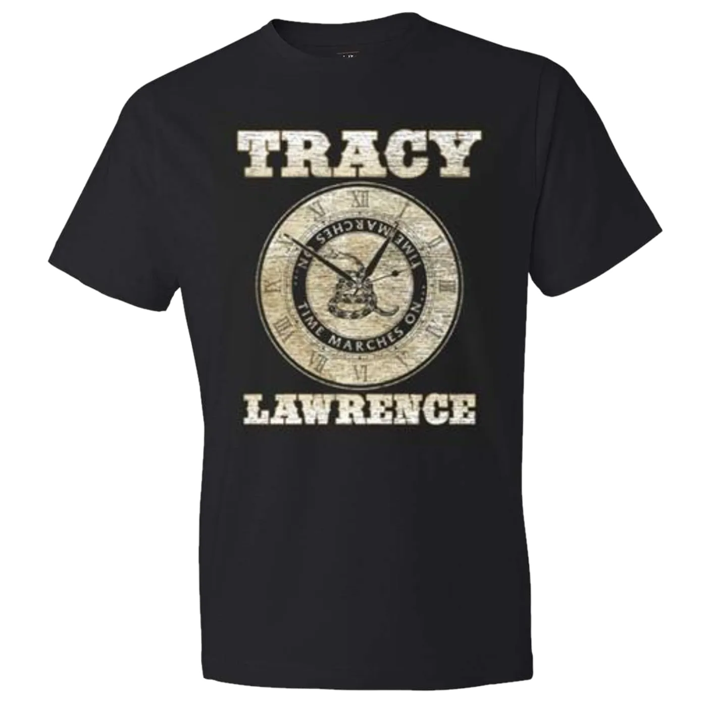 Tracy Lawrence Time Marches On Black Tee
