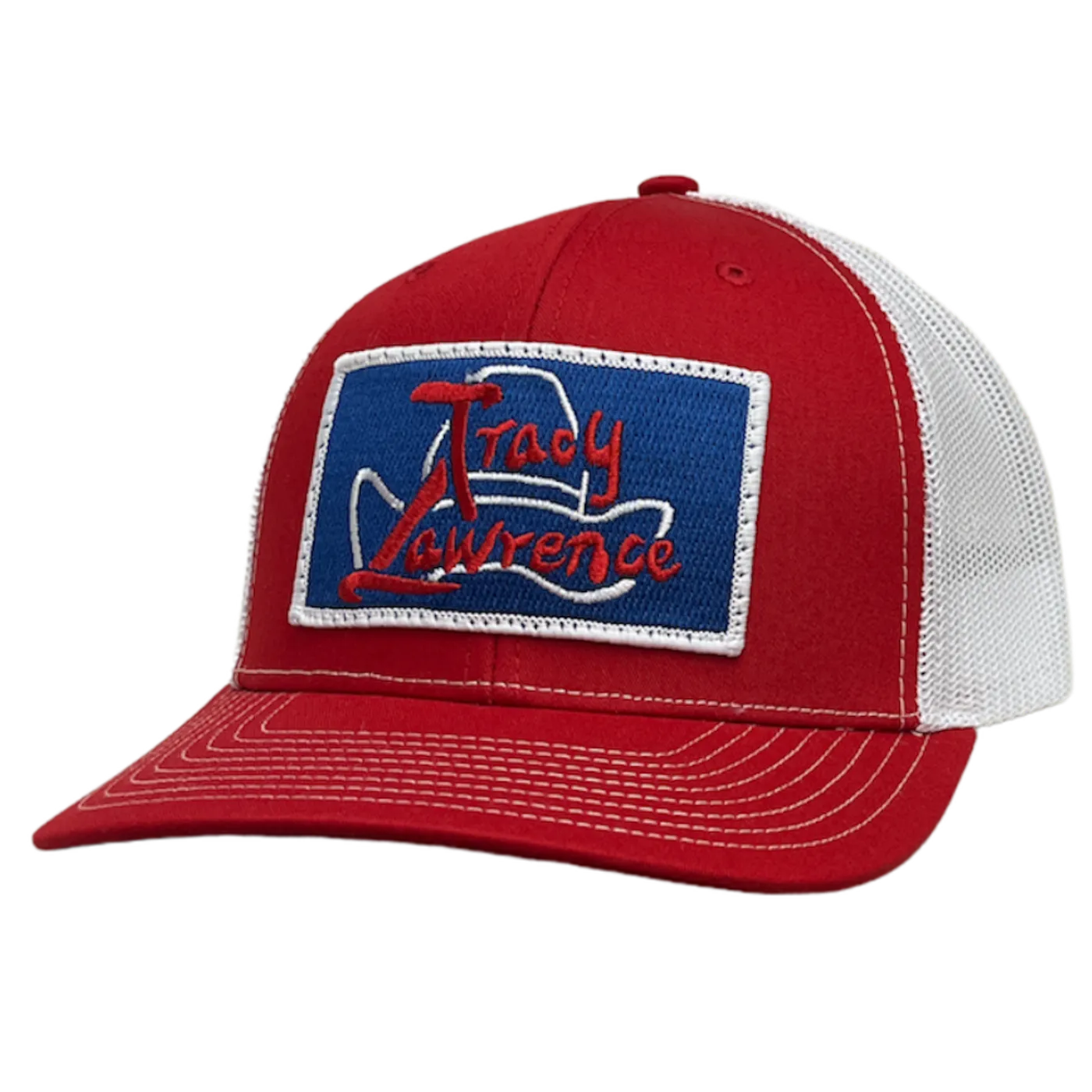 Tracy Lawrence Red and White Ballcap