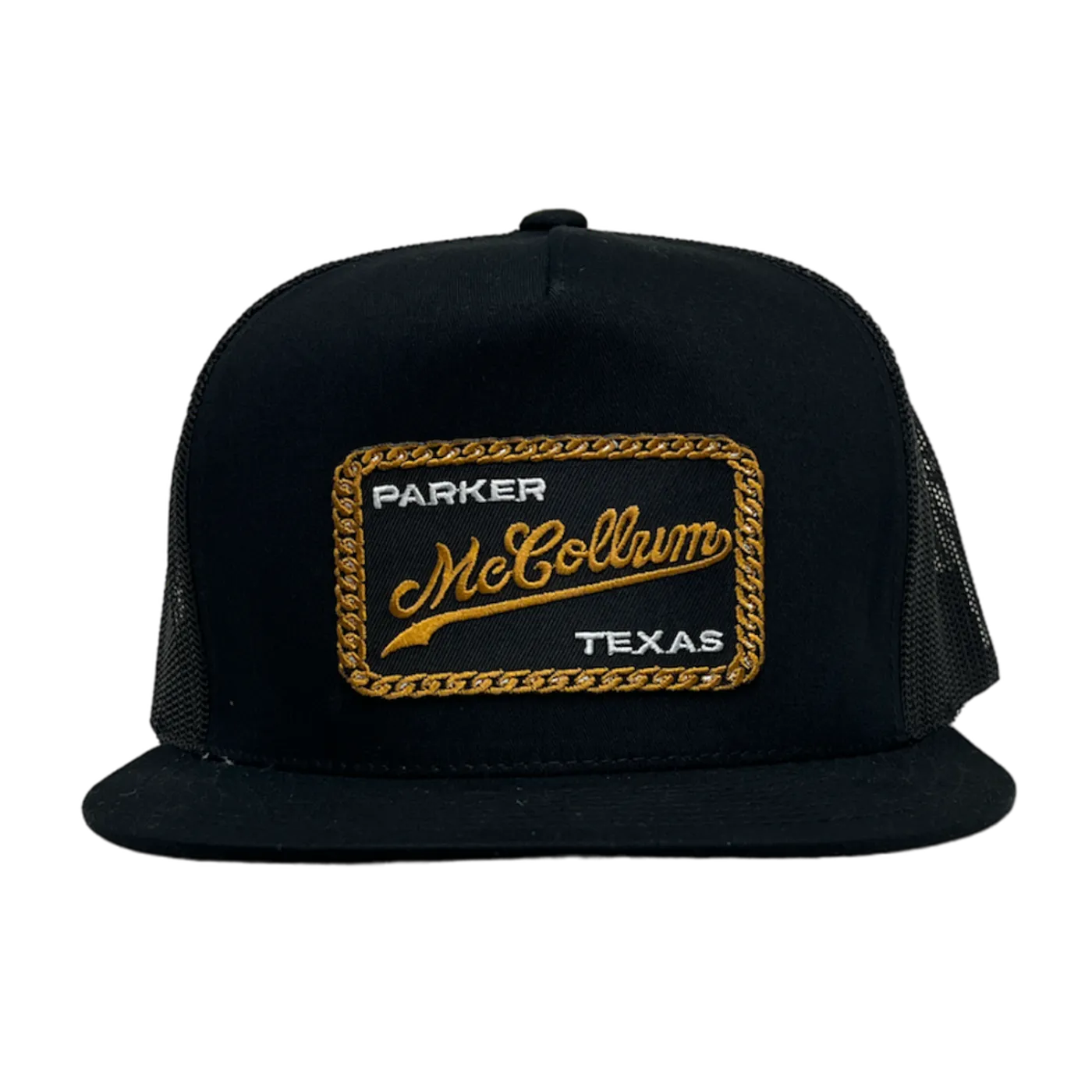 Parker McCollum Black Gold Chain Patch Hat