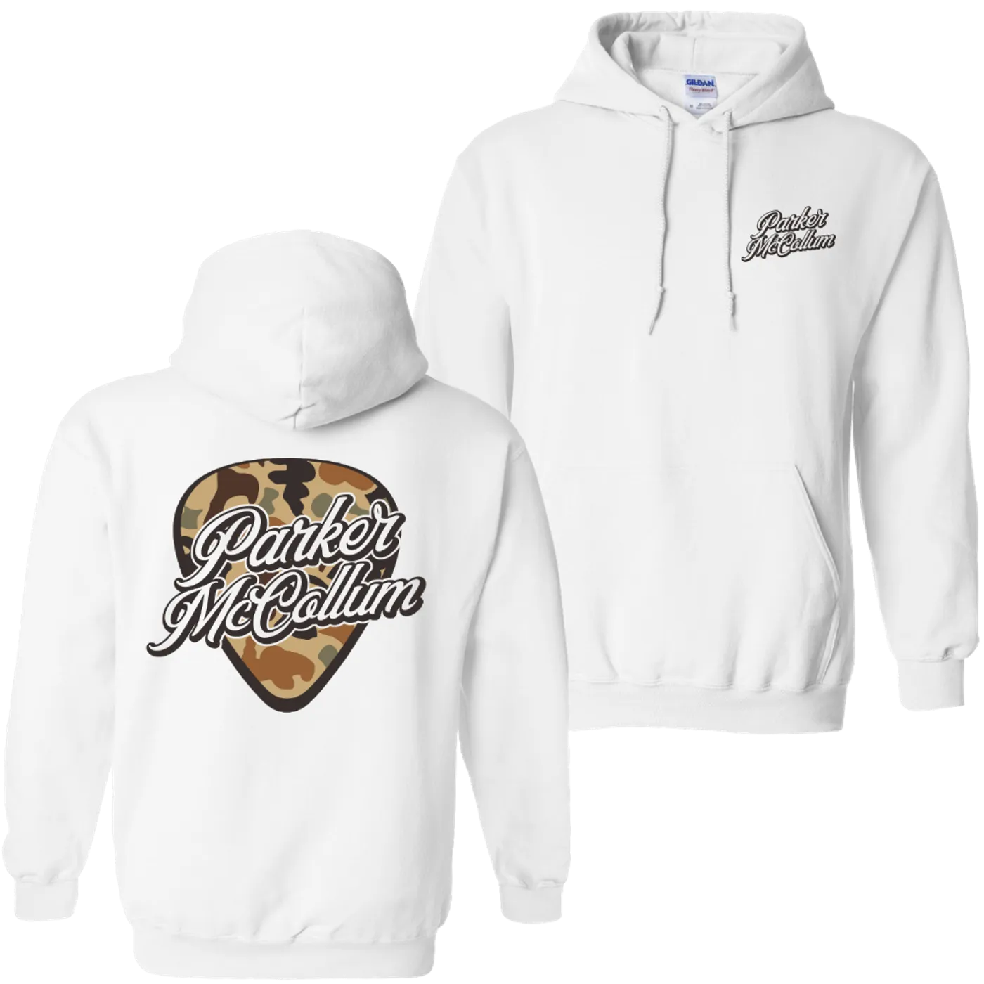 Parker McCollum White Camo Pullover Hoodie