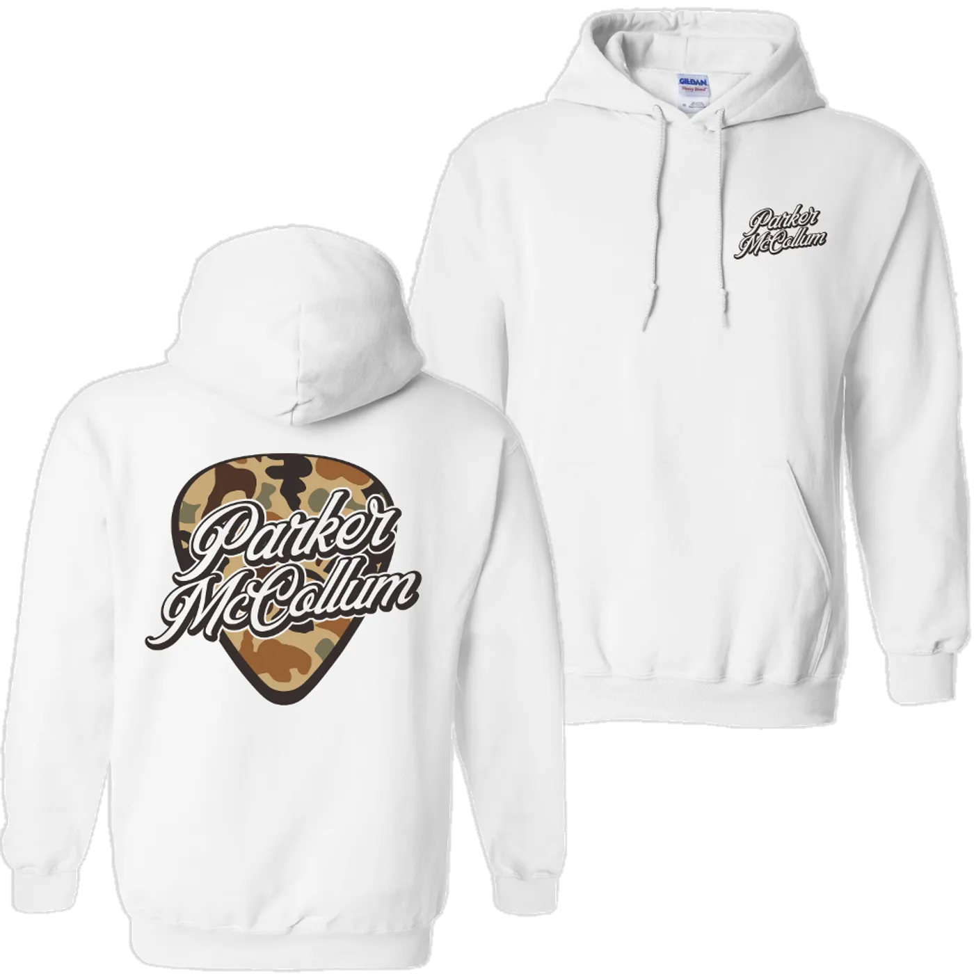 Parker McCollum White Camo Pullover Hoodie