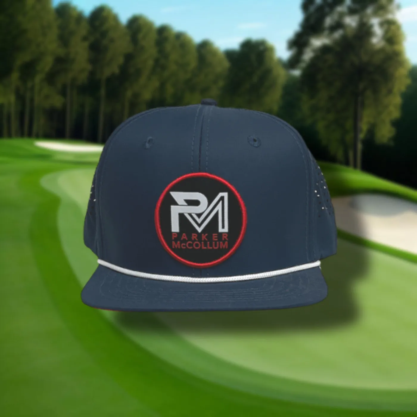 Parker McCollum Navy STAUNCH Golf Patch Hat