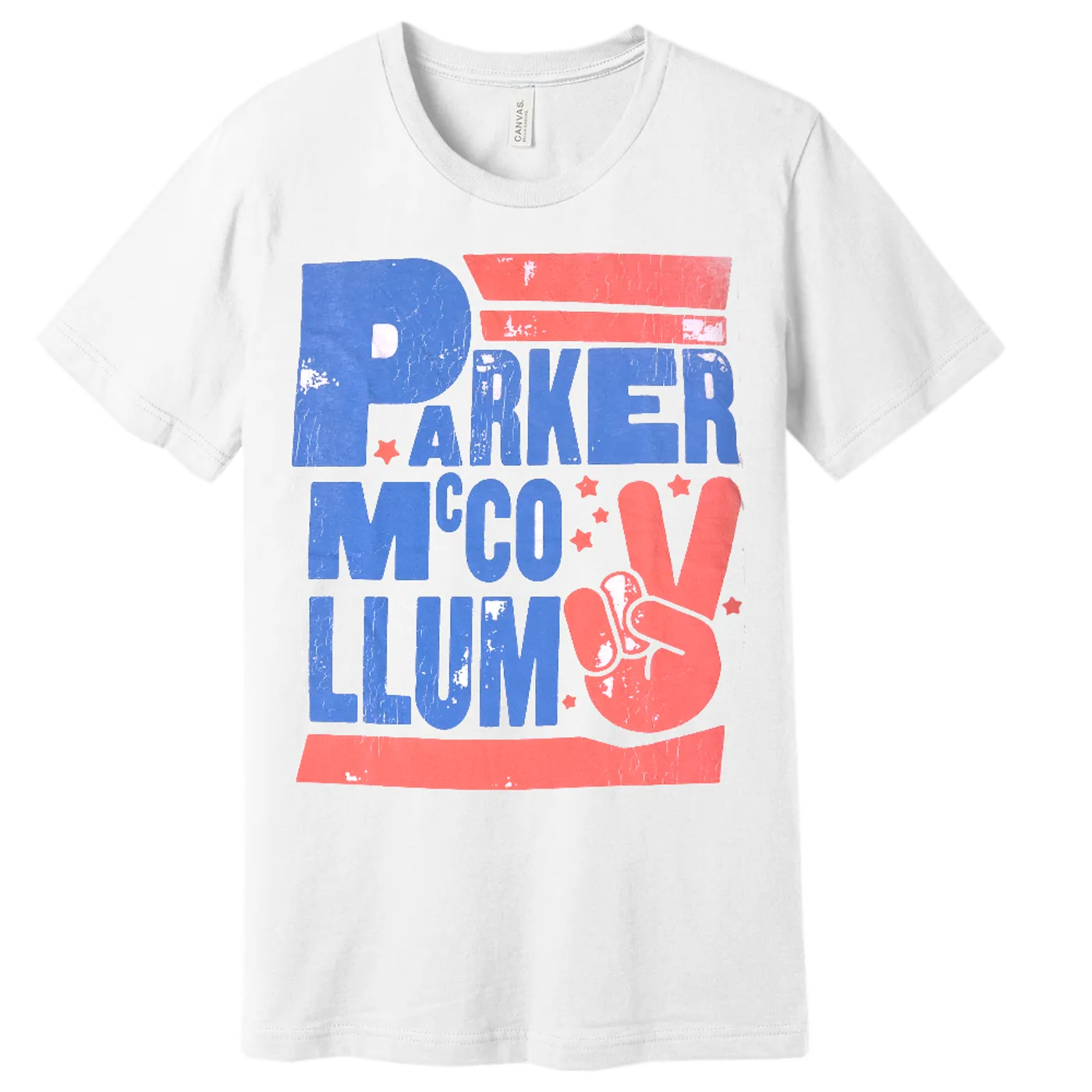 Parker McCollum White Peace Tee in color