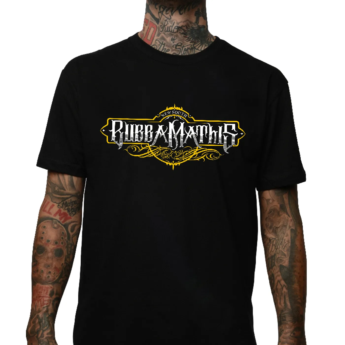 Slumerican Bubba Mathis Black New South Tee