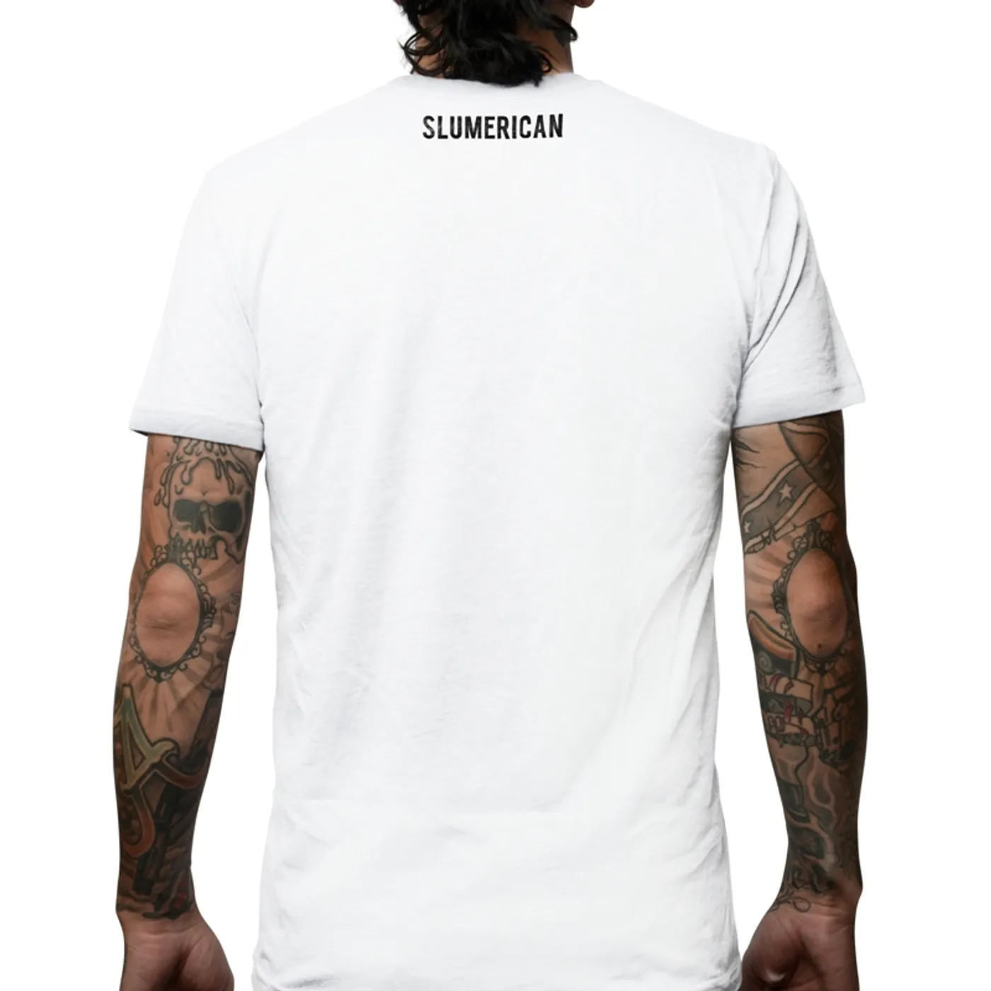 Slumerican White Flag Tee