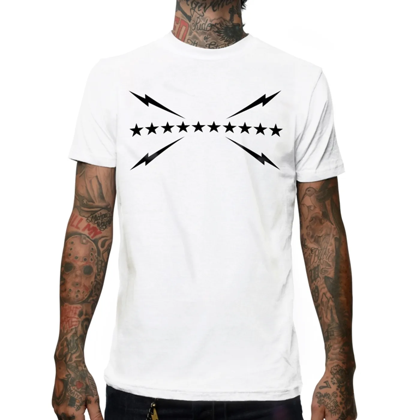 Slumerican White Flag Tee