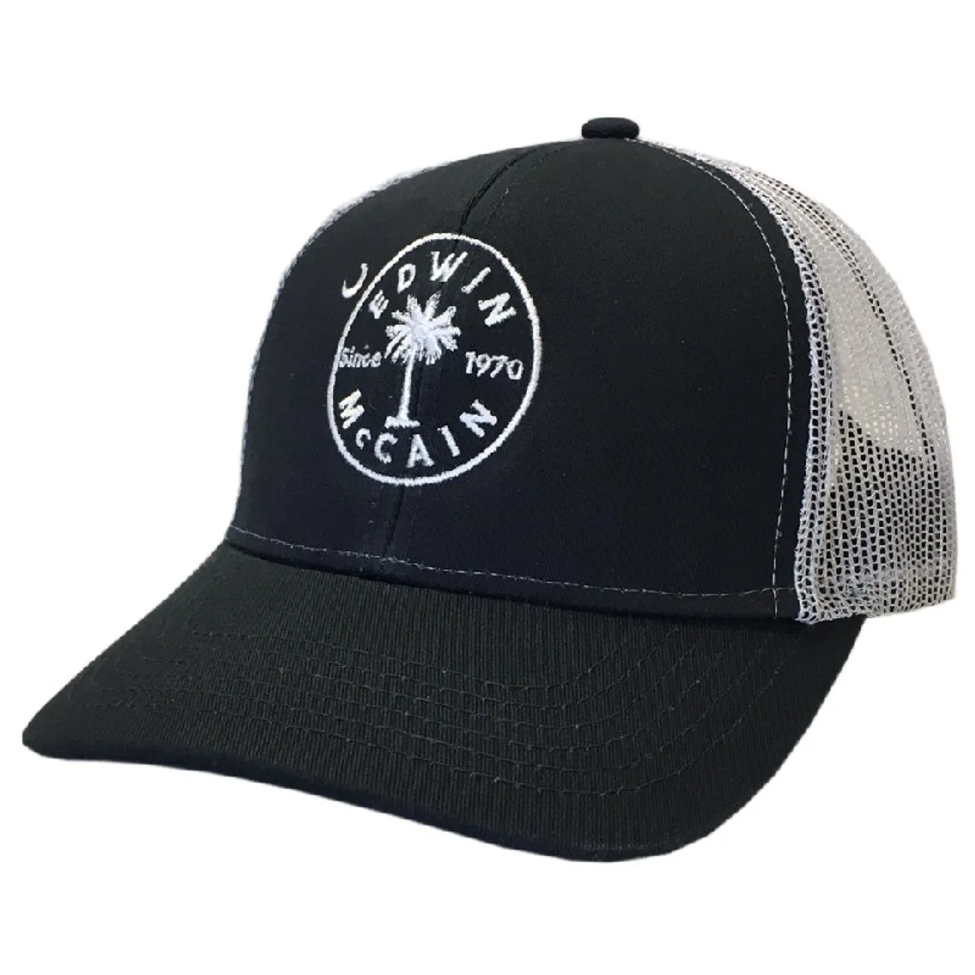 Edwin McCain Navy and White Ballcap