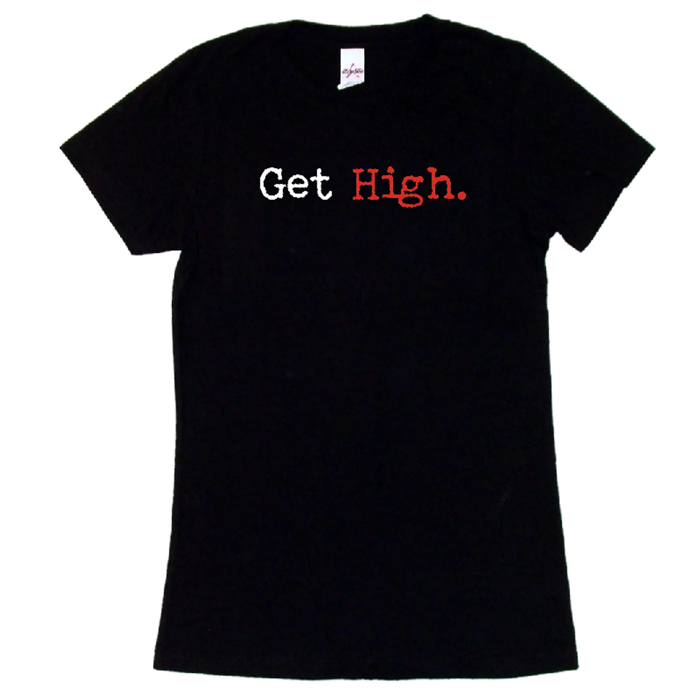 Brandy Clark Ladies Black Tee- Get High.