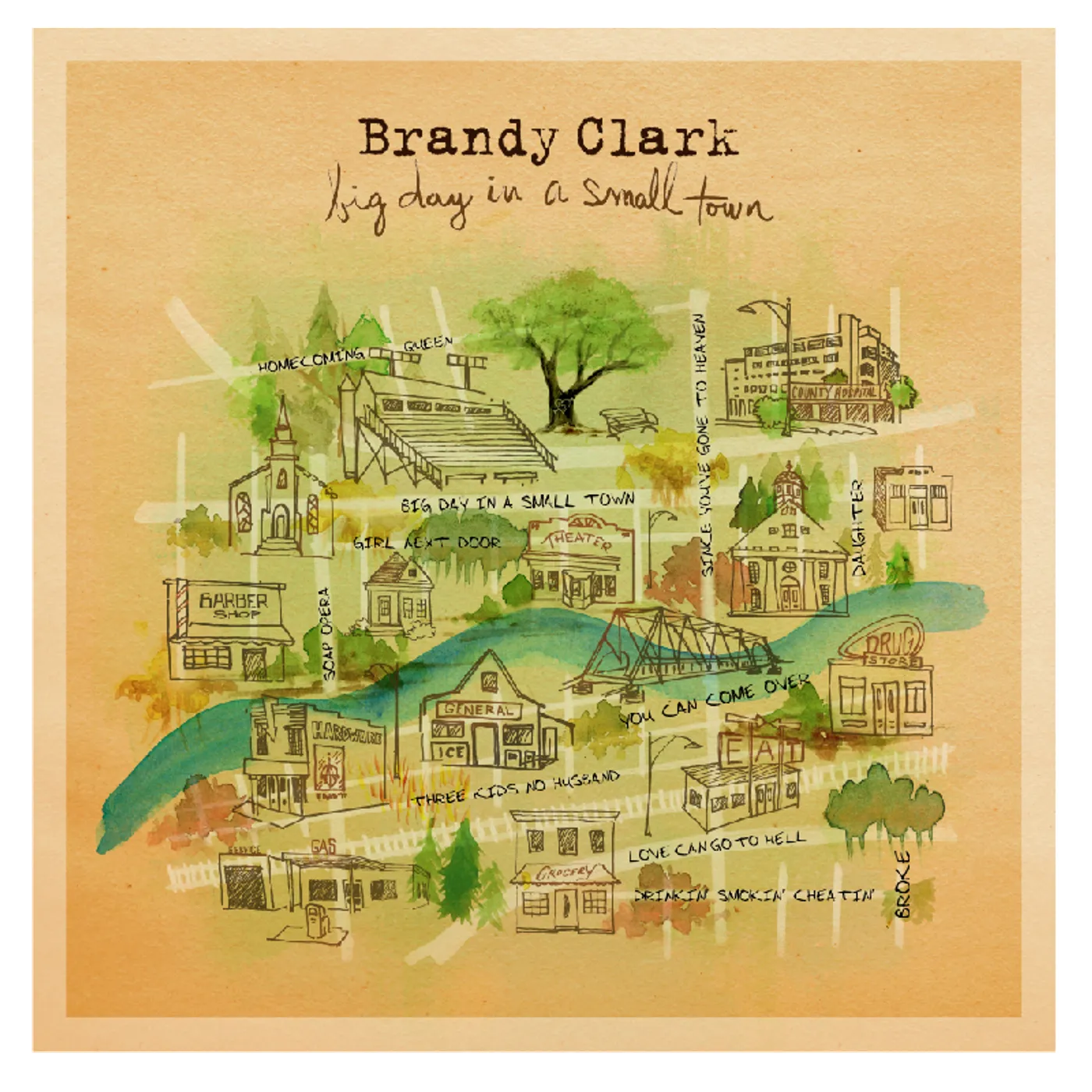 Brandy Clark CD- Big Day In A Small Town