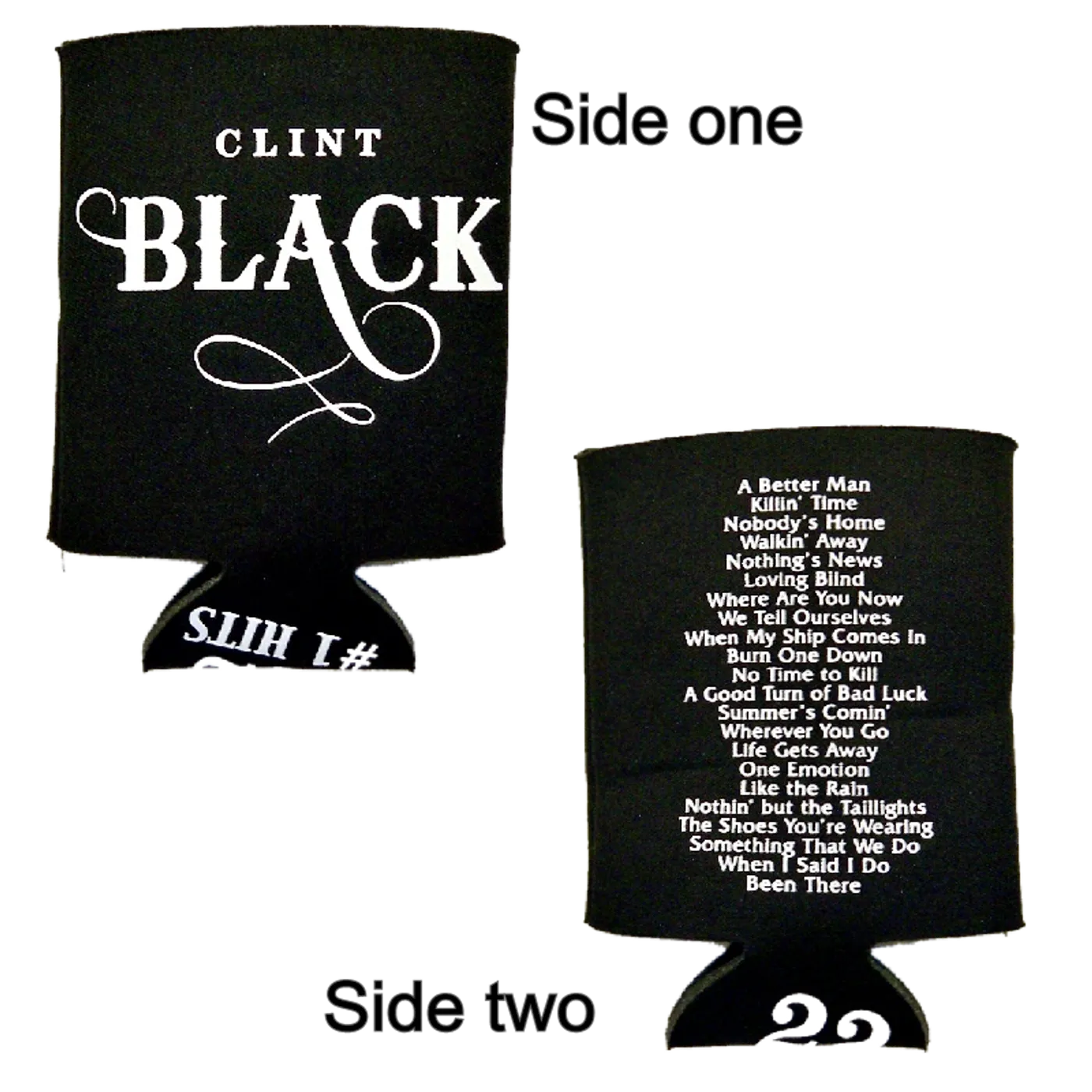 Clint Black Drink Cooler- 22 Hits